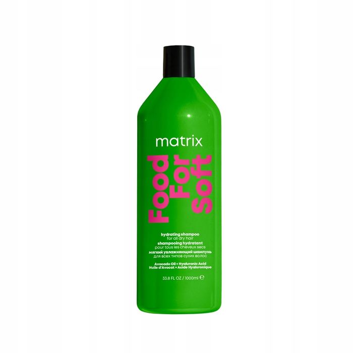 Szampon Nawilżający Matrix Food For Soft Intensywnie Regeneruje 1000ml