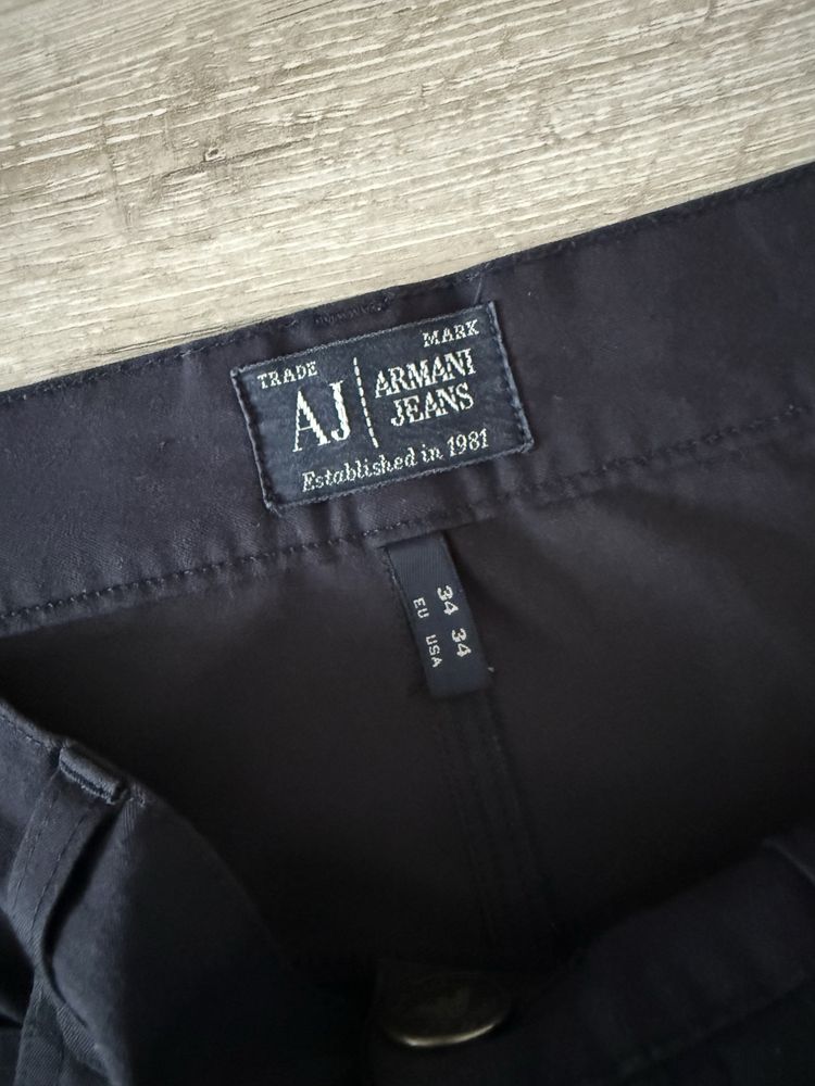 Летние джинсы Armani (оригинал). Р. По факту 33 (50)