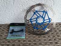 Tarcza hamulcowa HOPE Floating 220 mm + adapter Hope P lub C -jak NOWE