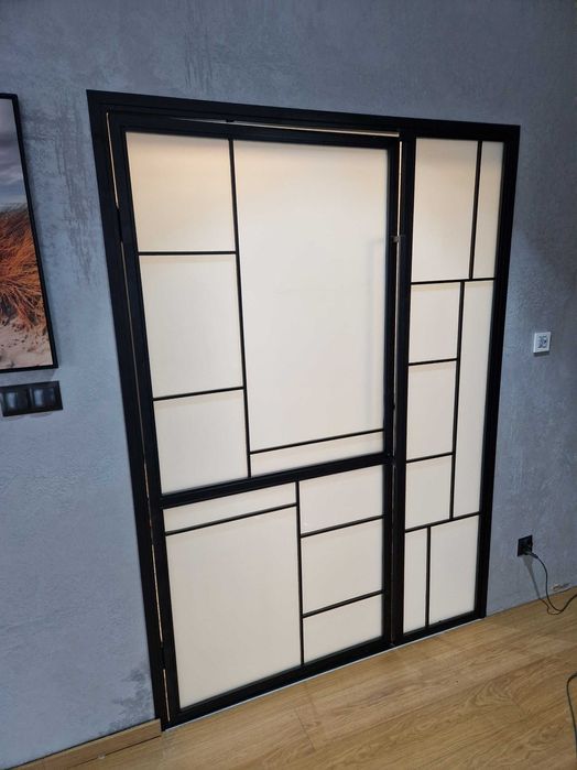 Balustrady wewnętrzne Drzwi loftowe