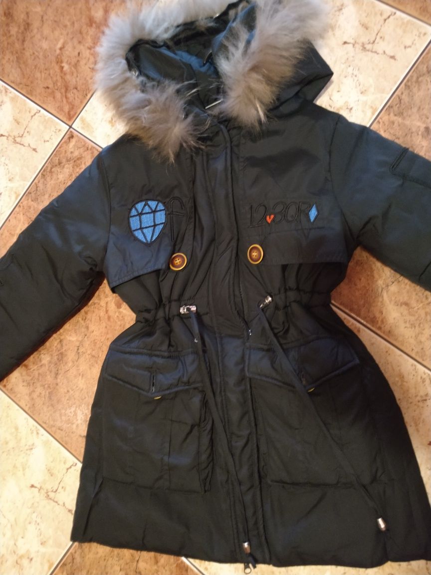 Kurtka parka na zimę fashion love 140