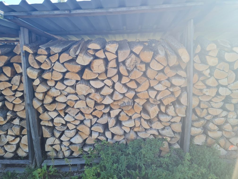Drewno kominkowe sezonowane Dąb