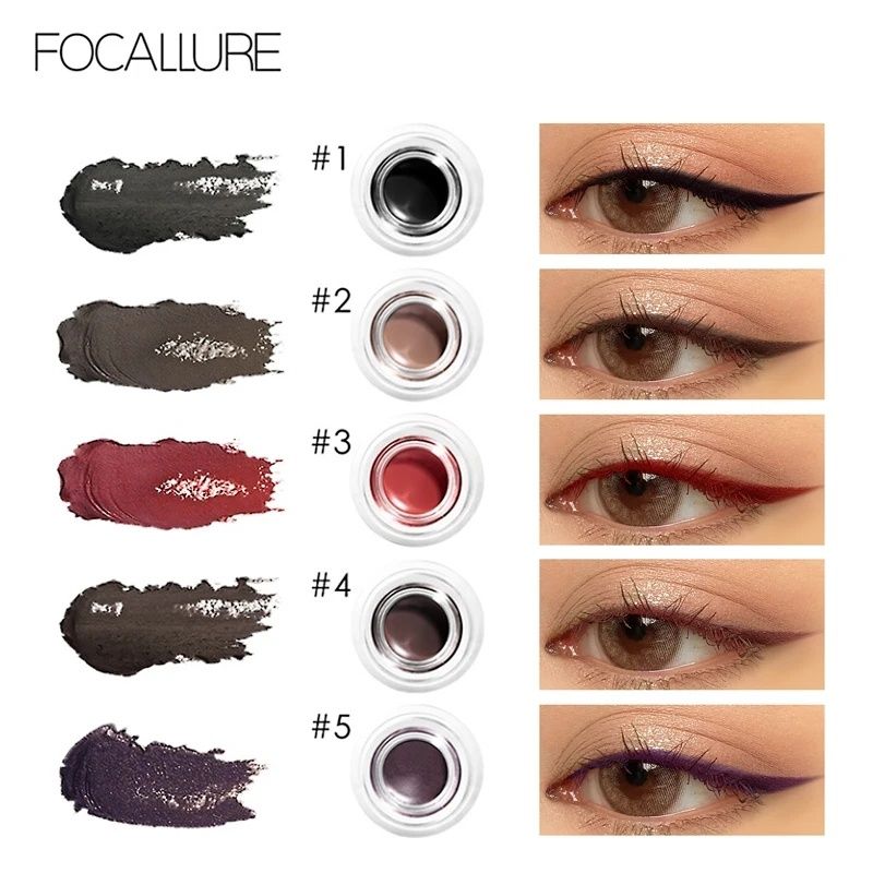 Гелева підводка Focallure staymax eyeliner