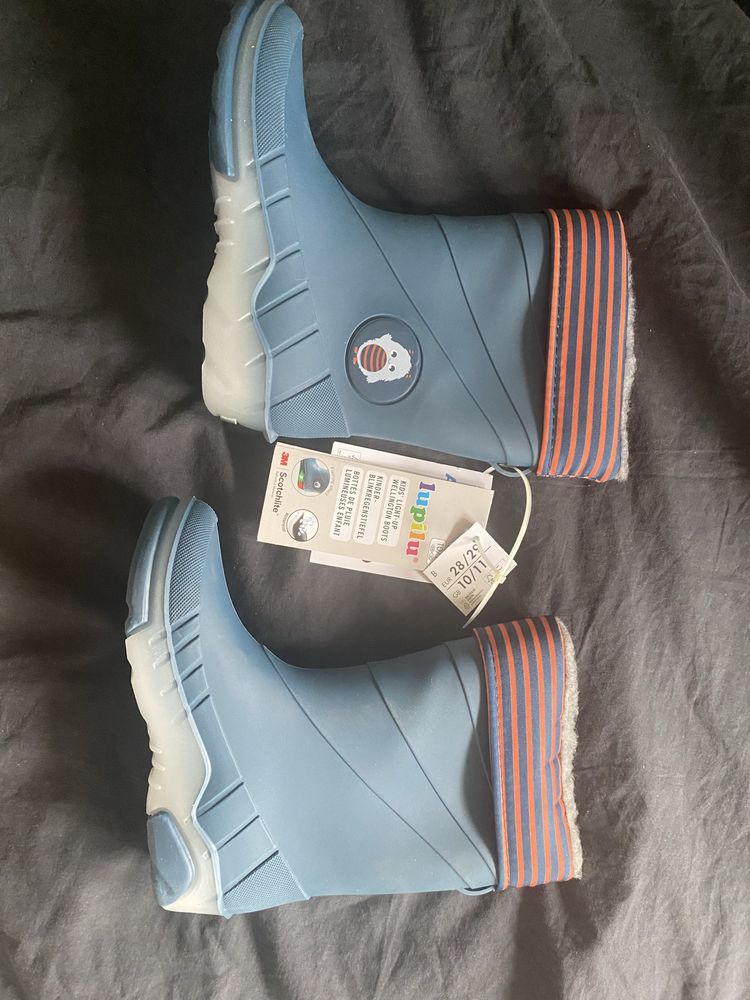 Kalosze ocieplane swiecace lupilu lidl 28/29
