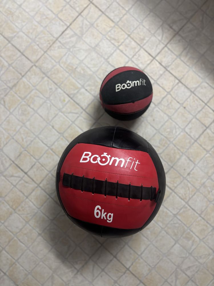Conjunto 2 bolas medicinais bomfit