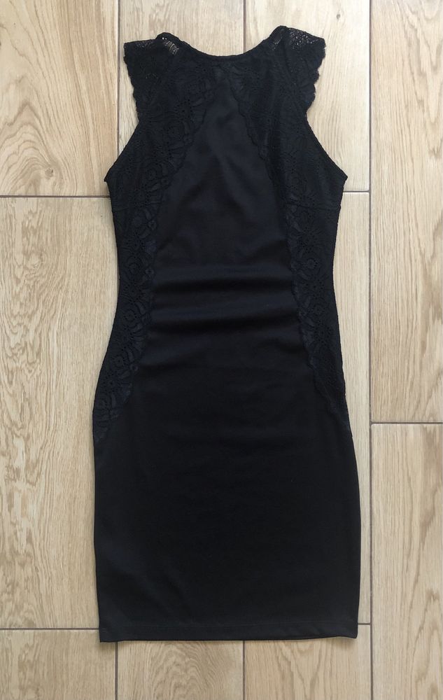 Czarna sukienka H&M XS