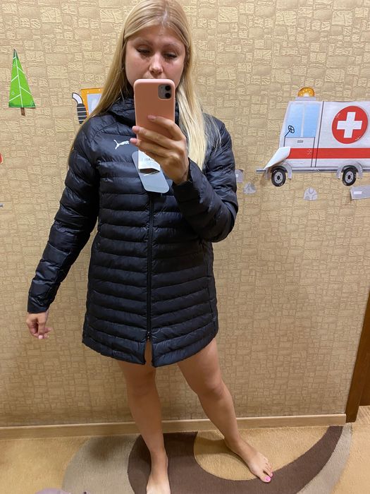 Пальто  женское puma черное