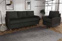 Zestaw komplet wypoczynkowy Kanapa i fotel Milano. Wersalka, sofa