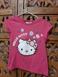 Bluzka bluzeczka T-shirt Hello Kitty rozmiar 98-104