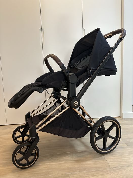 Cybex Priam 4.0 – zestaw 2w1 Gondola + Spacerówka + Akcesoria