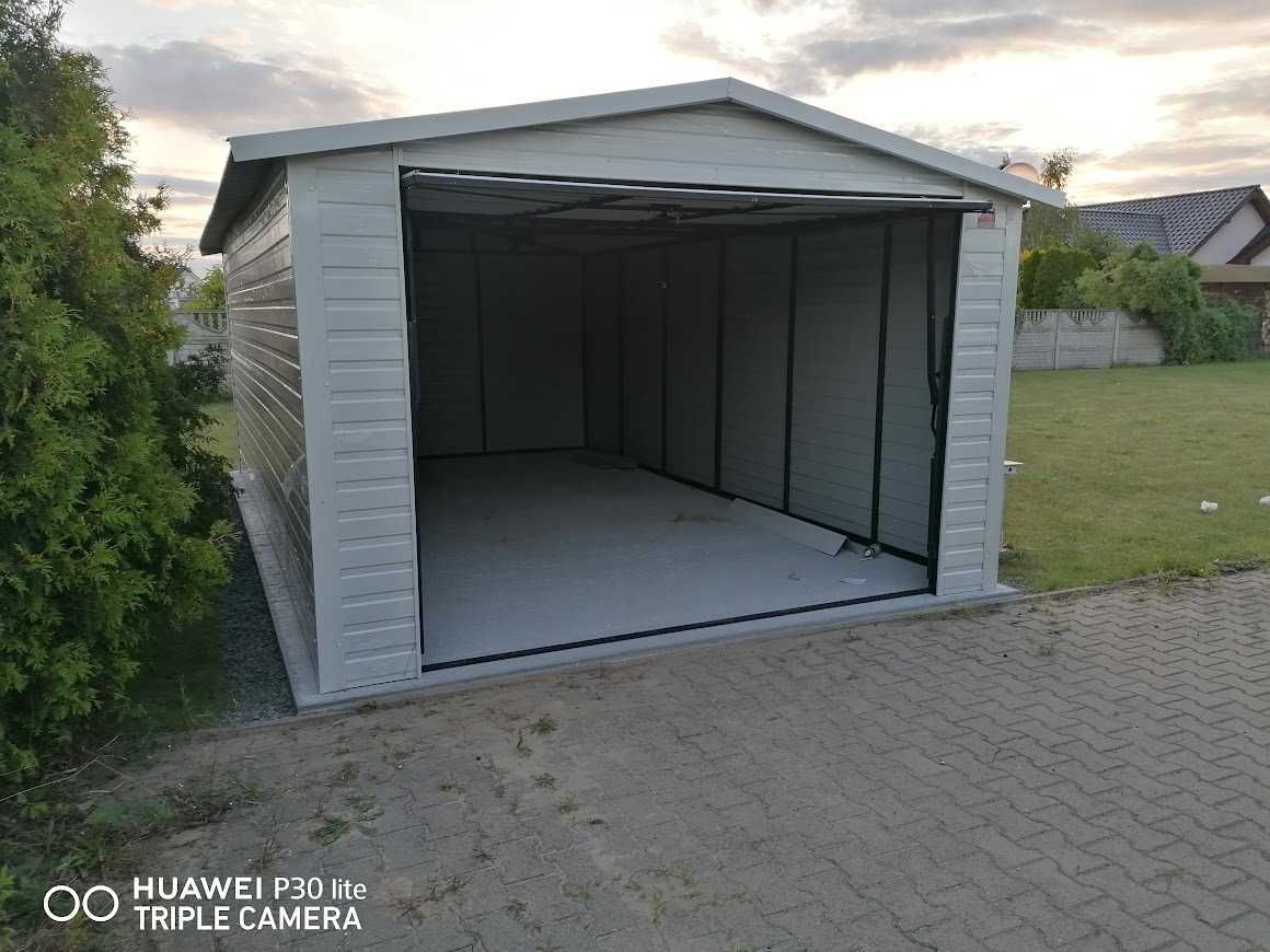 Standard Garaż 3x5 KOLOR Grafit Paleta RAL