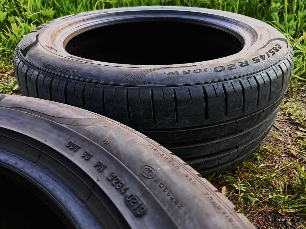 285/45R20 108W 2Opony PIRELLI PZero PZ4 ExtraLoad RIM 2019 Bieżnik~50%