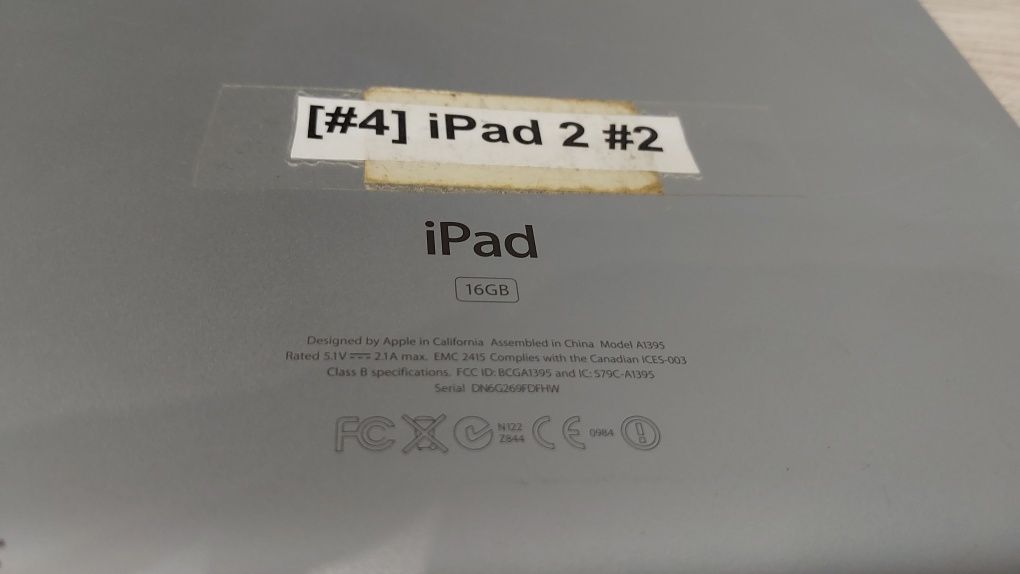 Tablet Apple iPad 2 A1395 9,7
