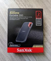SSD SanDisk 2TB Extreme Portable Type-C SDSSDE61-2T00-G25 + Гарантія!