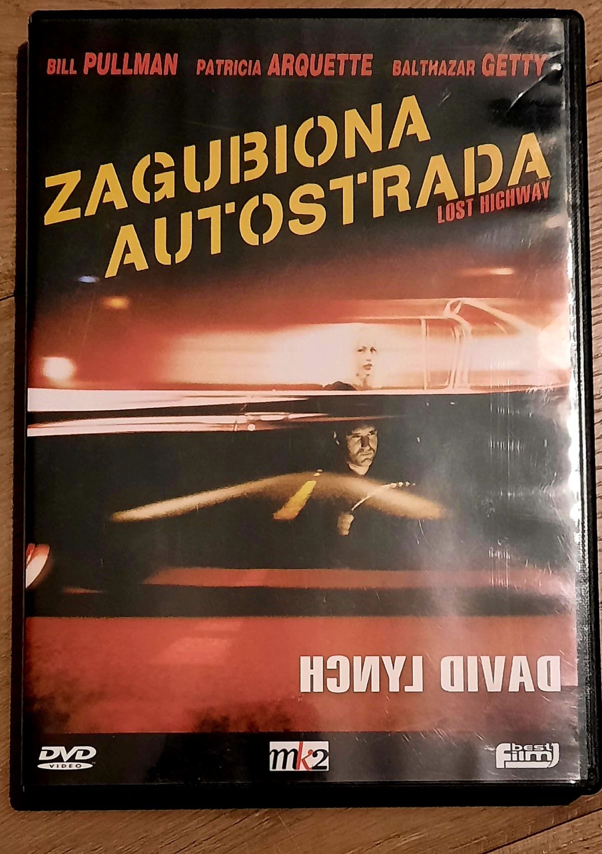 Płyta DVD.  Zagubiona autostrada.  Davi Lynch