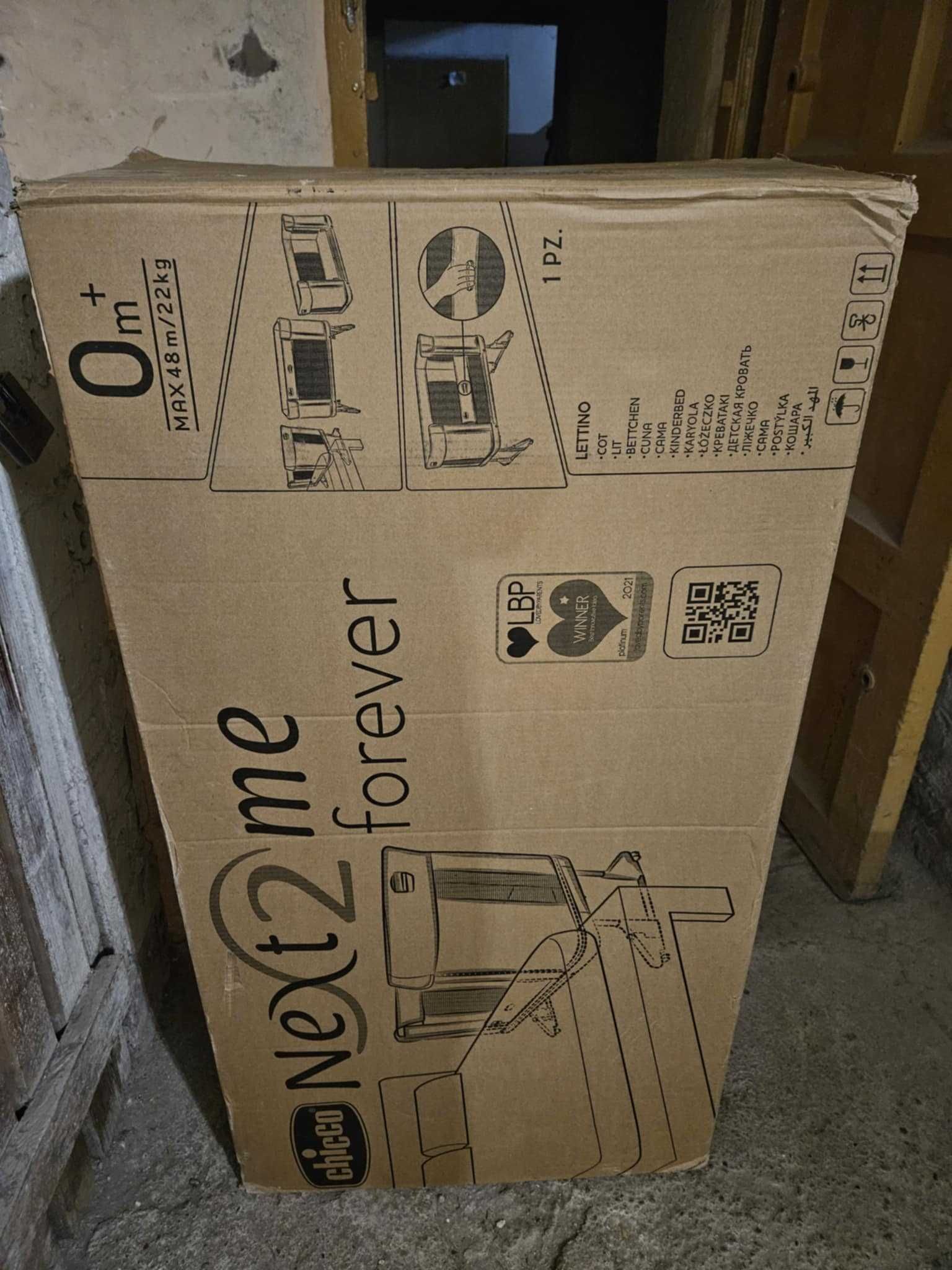Chicco Next2Me Forever – Łóżeczko dostawne 3w1 (do 4 lat!)