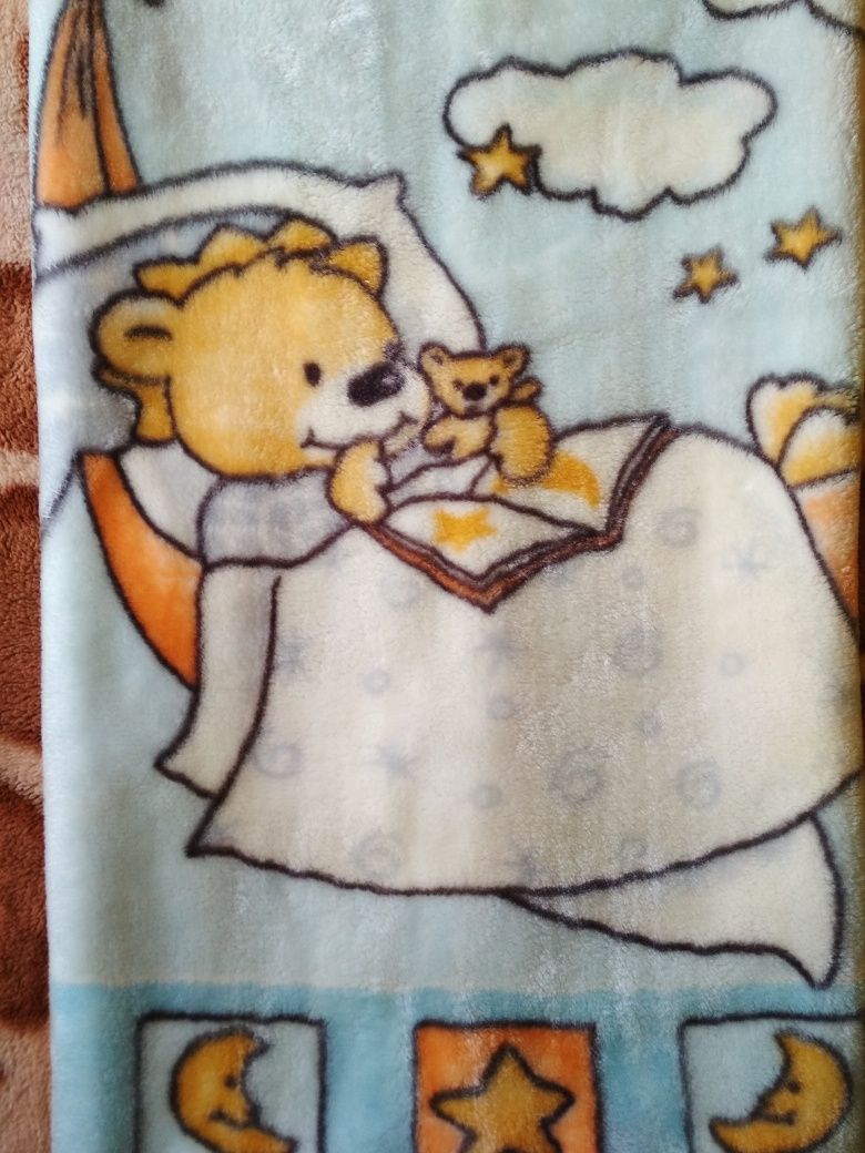 Детское одеяло, плед-конверт на выписку BABY SAС/ Дитяча ковдра