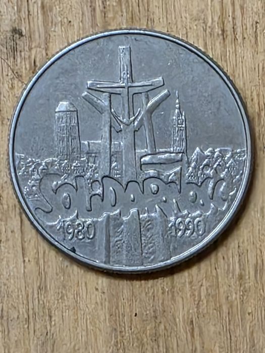 Moneta okolicznościowa Solidarność 10000