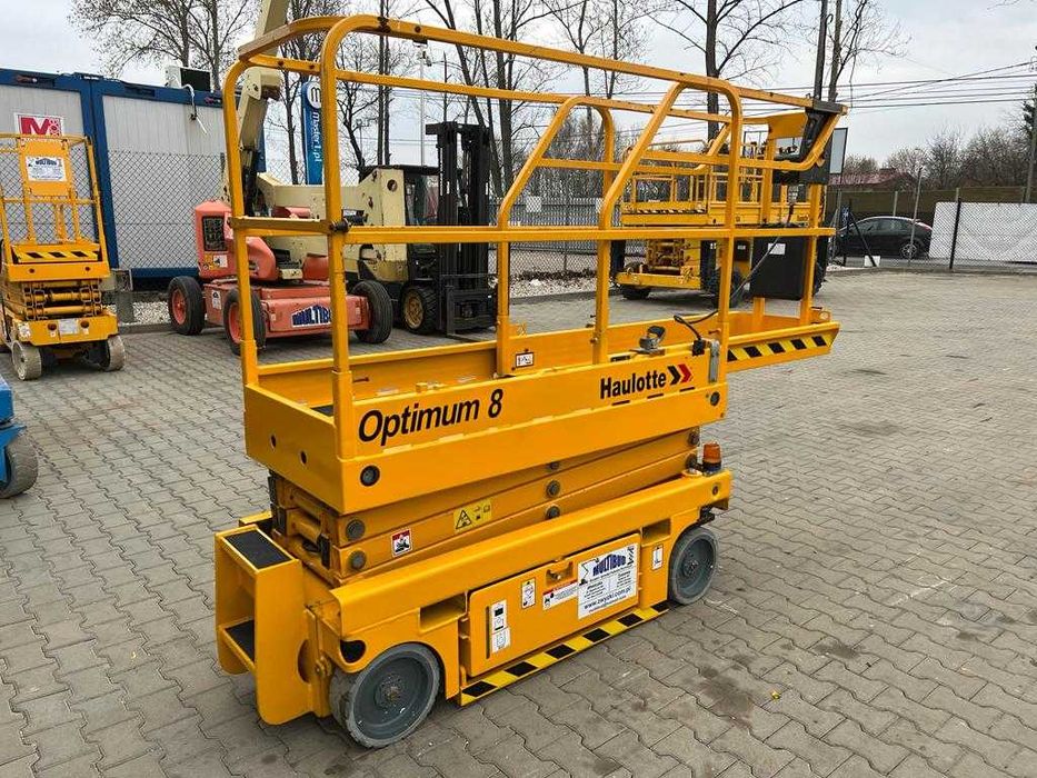 Wynajem podnośnika zwyżka 8 metrów HAULOTTE JLG GENIE MANITOU