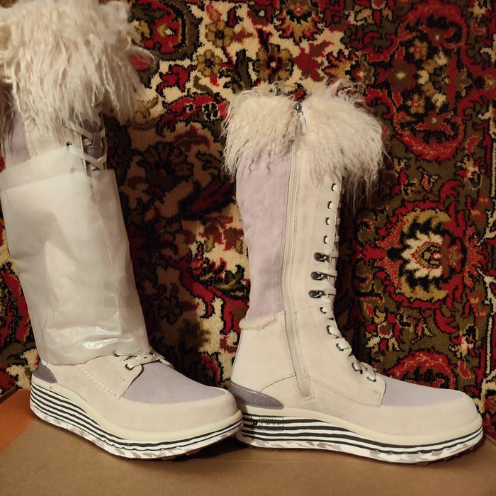 Нові замшеві Зимові Чоботи  25-25.5 см Deckers X Lab VIBRAM