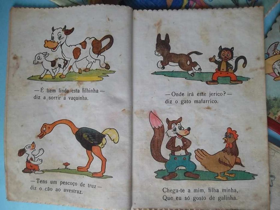 Livros de pano da MAJORA (anos 50/60)
