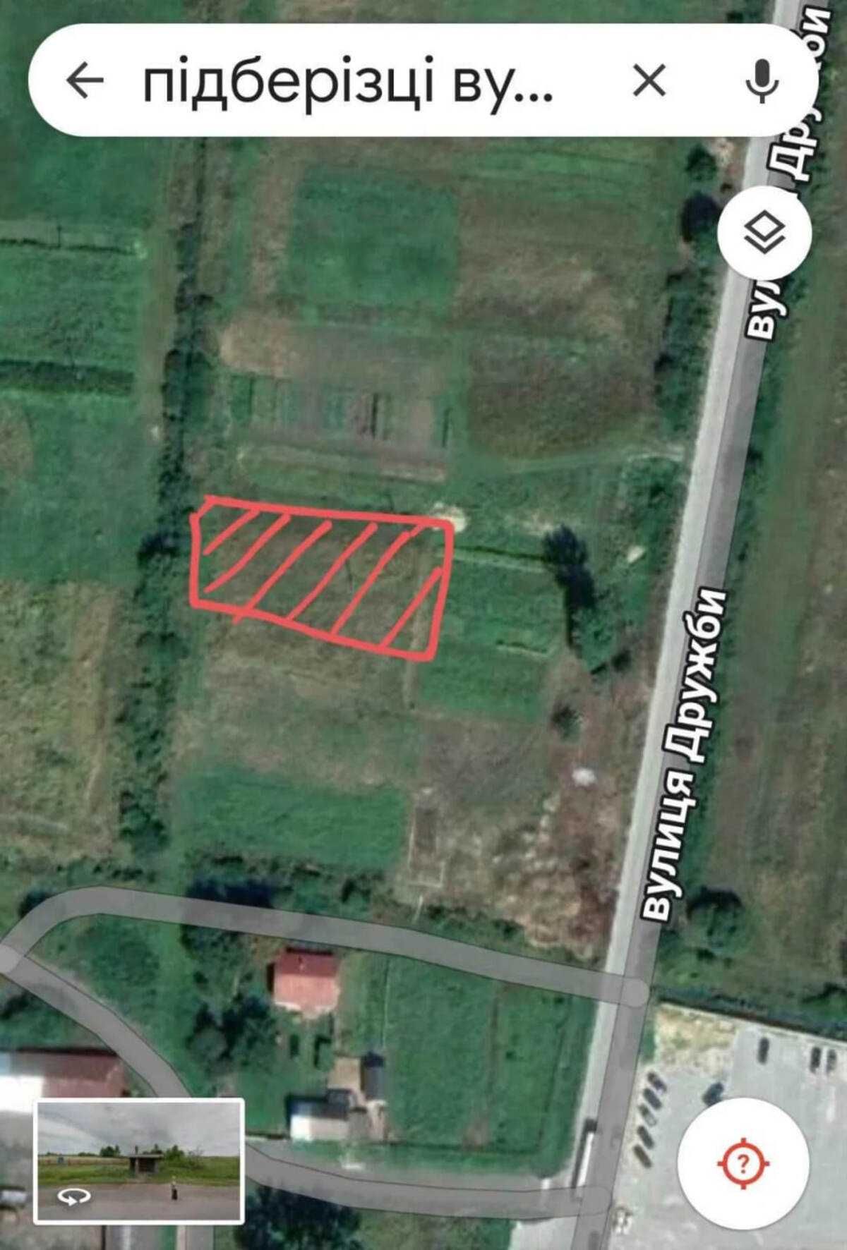 Продаж земельної ділянки с. Підберізці