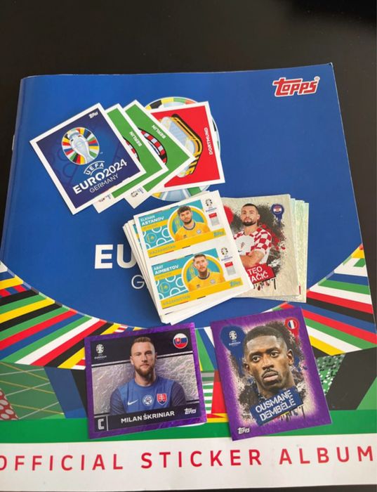 Vendo/Troco Cromos Euro2024
