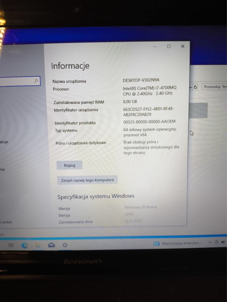 Lenovo G510 Intel Core I7 SSD 256GB 8Gb RAM Grafika Amd Radeon