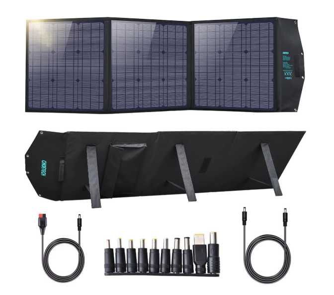 Заряджання без світла от USB ! Нова портативна панель Choetech, 120W