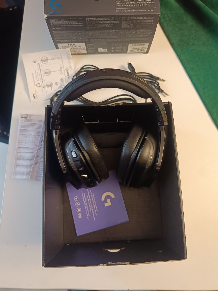 Nowe słuchawki bezprzewodowe Logitech G935
