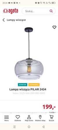 Lampa wisząca PILAR