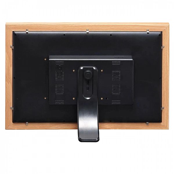 Ramka cyfrowa 21.5" Denver Frameo PFF-2162LW - jasnobrązowa