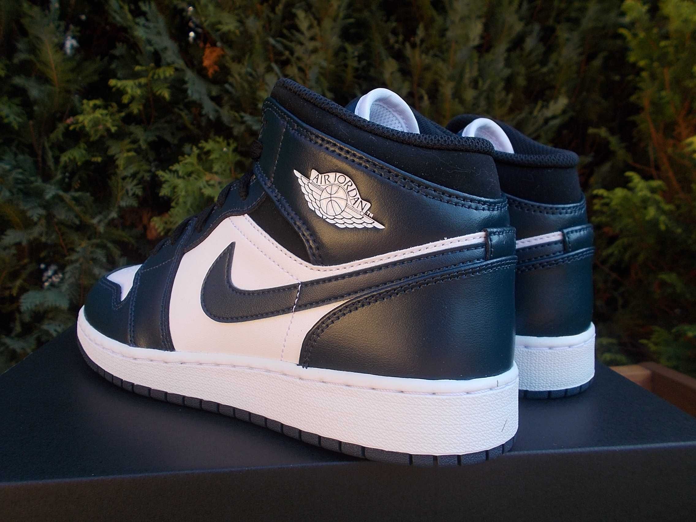 (r. Eur 39 ) Nike Jordan 1 Mid Armory Navy Dark Teal 554725,-411