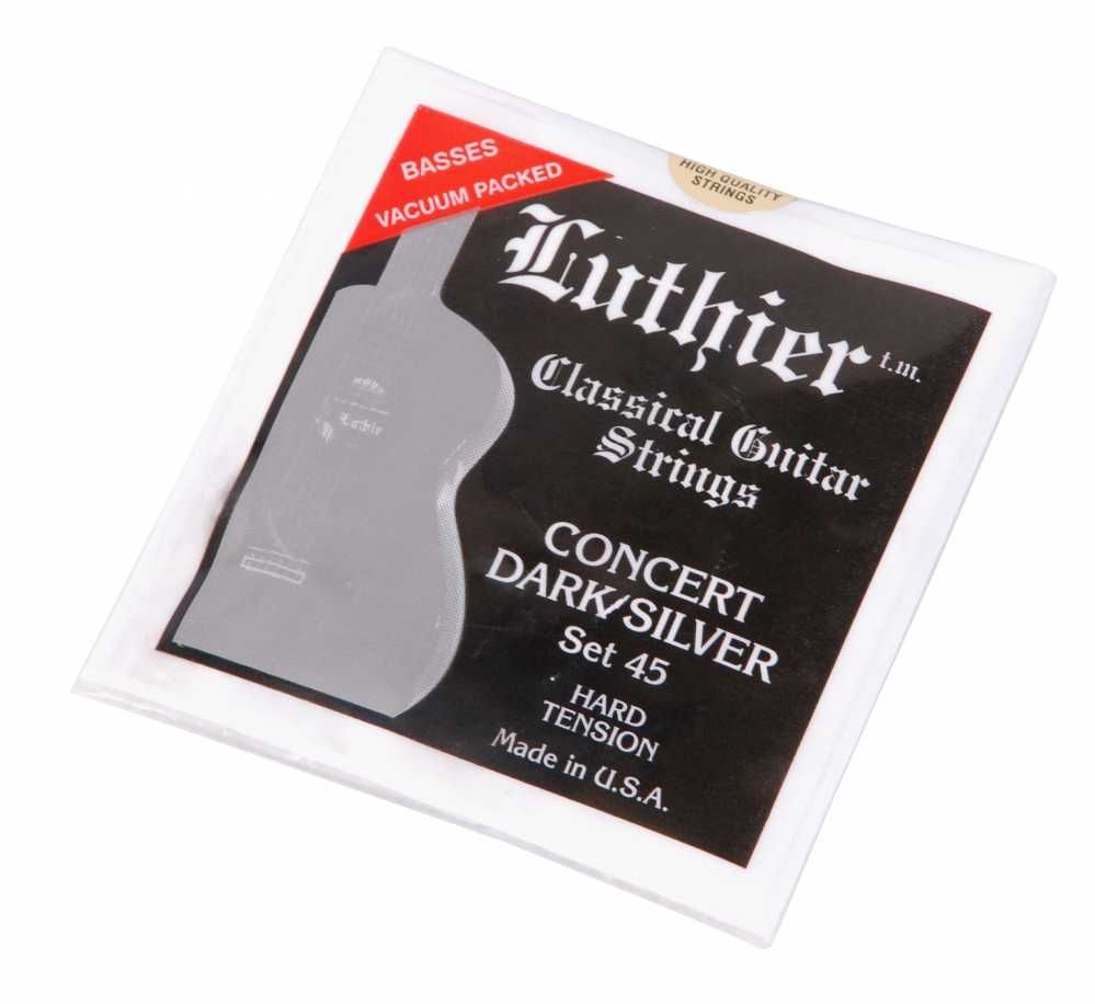 Struny go gitary klasycznej Luthier 45 Clásica Concert Dark Silver
