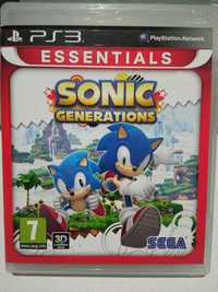 Gra SONIC Generations PS3 na konsolę dla dzieci Platformówka