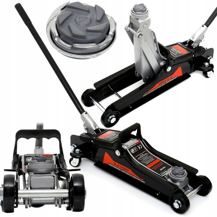 PODNOŚNIK SAMOCHODOWY LEWAREK ŻABA 2,5T NISKI GUMA