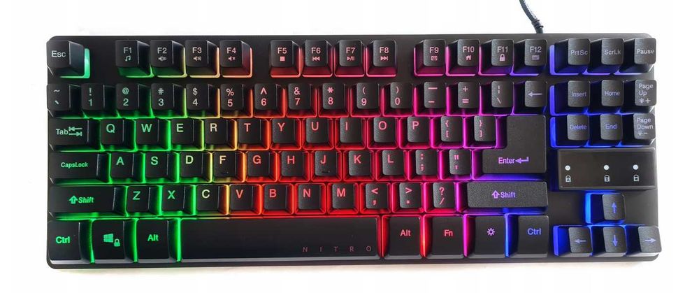 Klawiatura gamingowa ACER NITRO TKL NKW120 RGB QWERTY