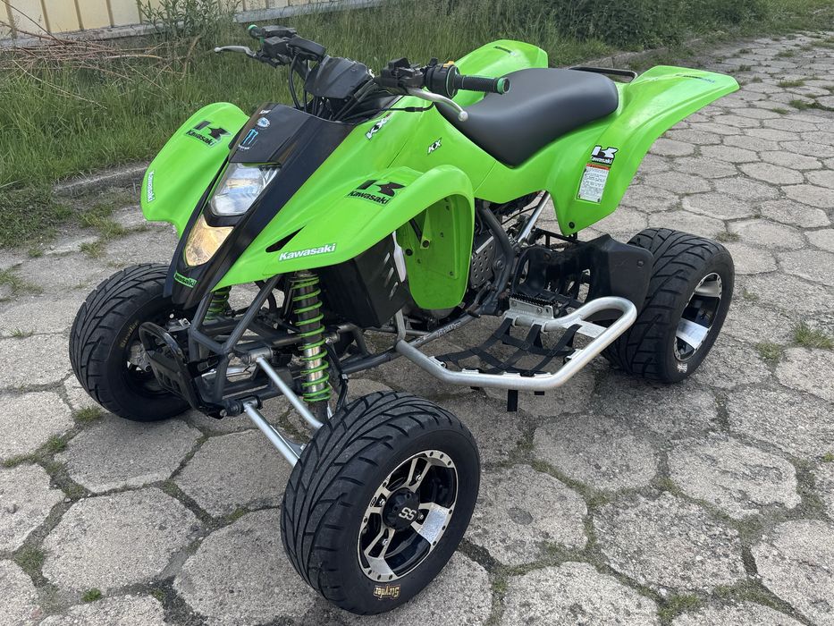 Kawasaki KFX 400,2004, zarejestrowany