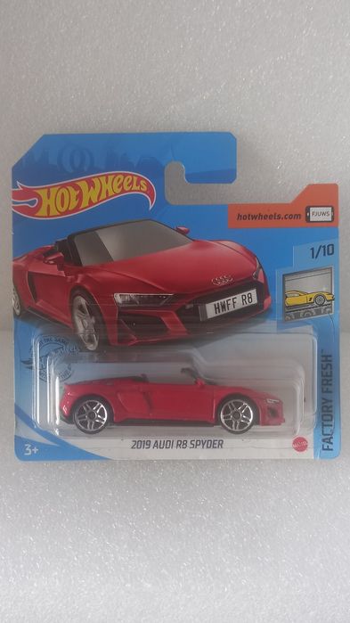 2019 audi r8 spyder hot wheels