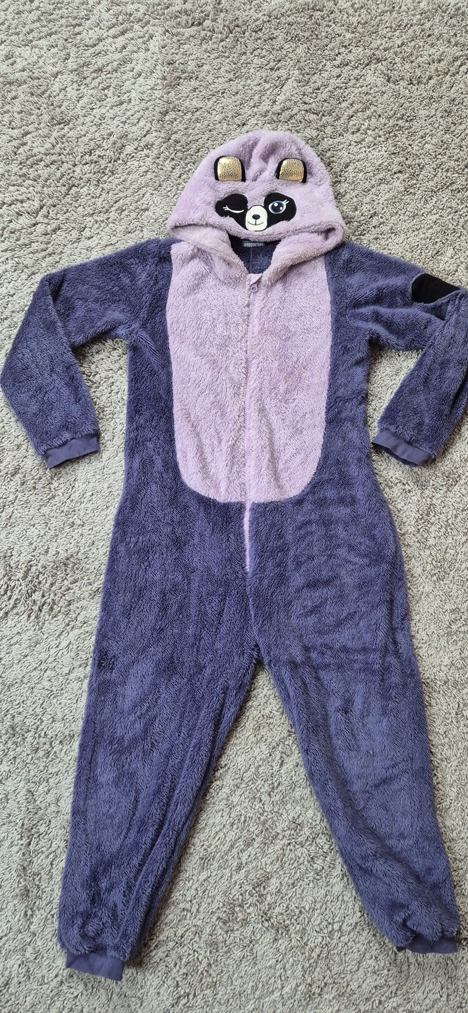 Kombinezon piżama Miś 146/152 onesie kigurumi