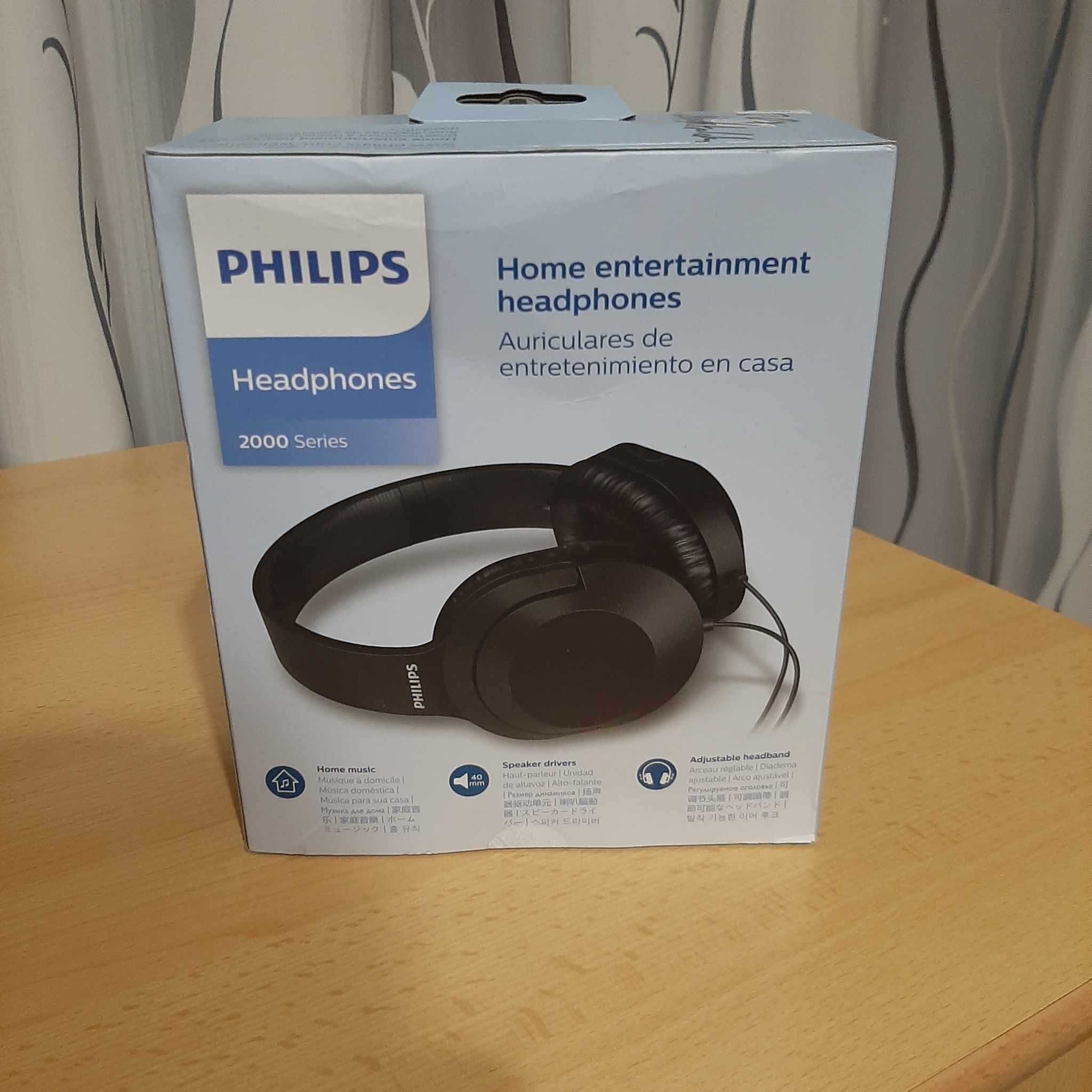 Słuchawki nauszne PHILIPS TAH2005BK/00 Czarny