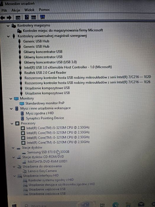 Lenovo IdeaPad Z580, karta GeForce