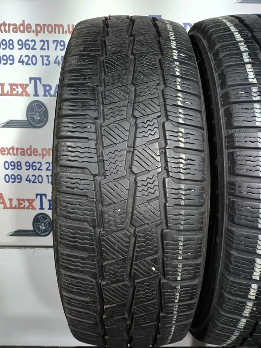 2 шт. 215/60 R17C цешка Michelin Agilis Alpin зимові шини б/у, 7 мм