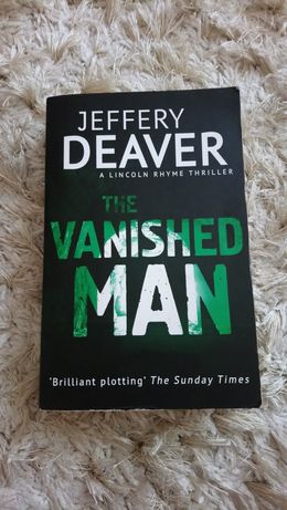Książka w języku angielskim Jeffery Deaver The Vanished Man Thiller