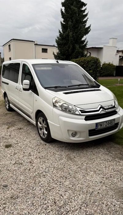 Citroën Jumpy Combi 2012, 2.0HDI 9osobowy, NOWE opony zimowe, felgi alu 17"