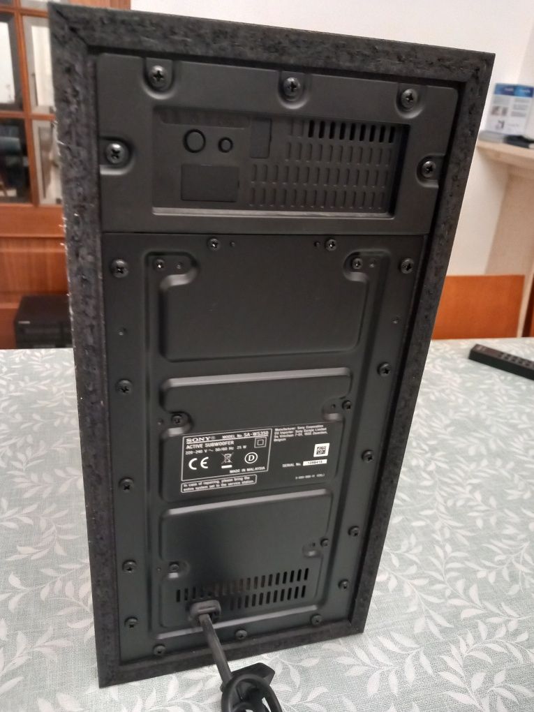 Barra de som e subwoofer Sony