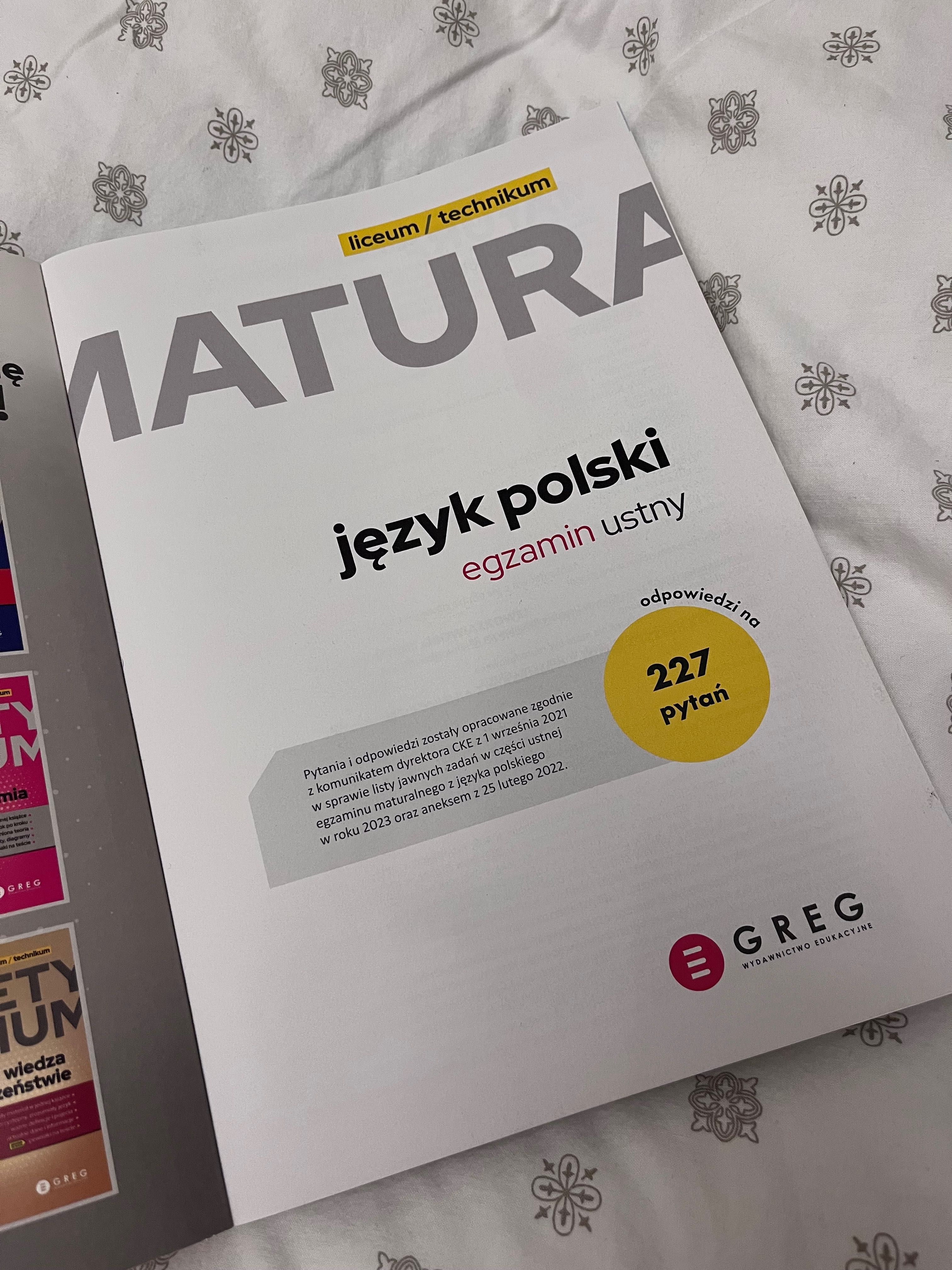 Matura język polski GREG