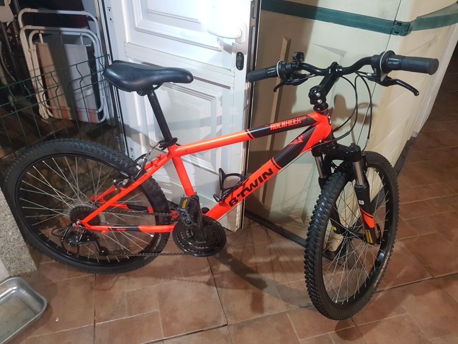Bicicleta rockrider 500 roda 24 como nova