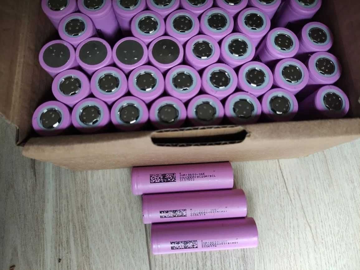 Аккумулятор высокотоковый Li-Ion DMEGC 2600mAh 5C INR18650 26e