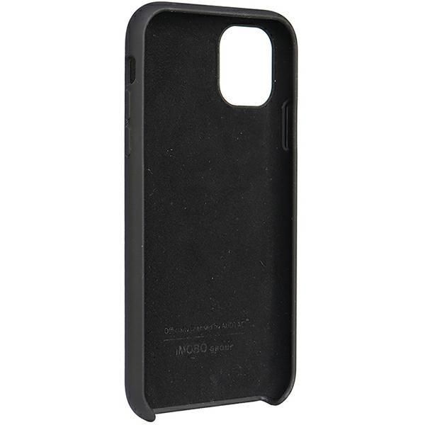 Etui Ochronne Silicone Case Audi Na iPhone 12/12 Pro - Czarne